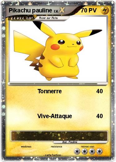 Pokemon Pikachu pauline