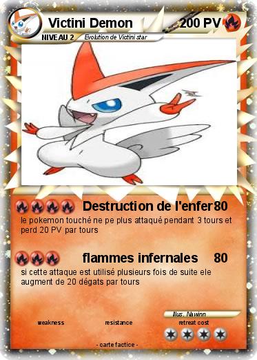 Pokemon Victini Demon