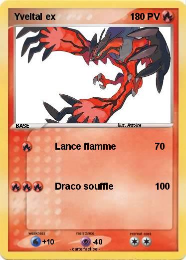Pokemon Yveltal ex
