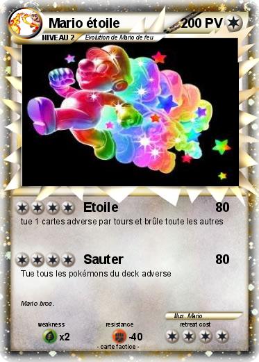 Pokemon Mario étoile
