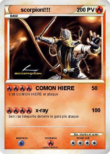 Pokemon scorpion!!!!