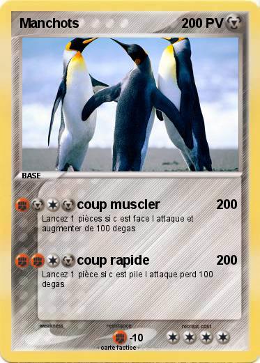 Pokemon Manchots