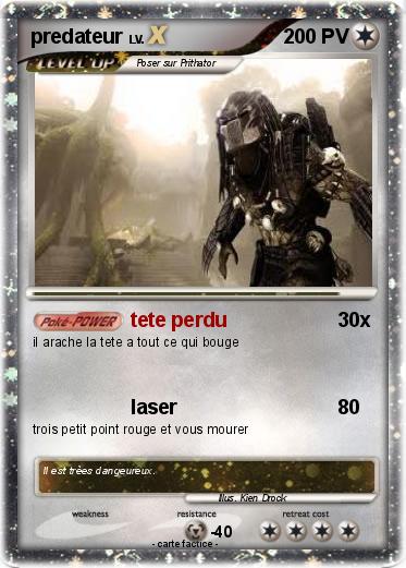 Pokemon predateur