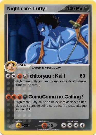 Pokemon Nightmare. Luffy