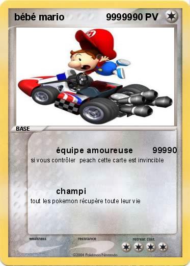 Pokemon bébé mario                99999