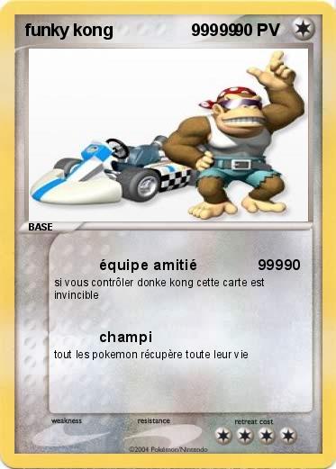 Pokemon funky kong                 99999