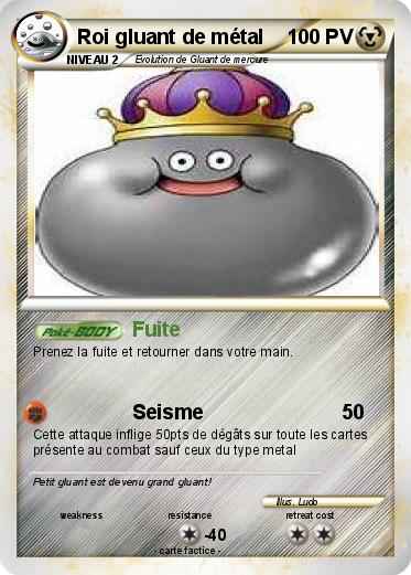 Pokemon Roi gluant de métal