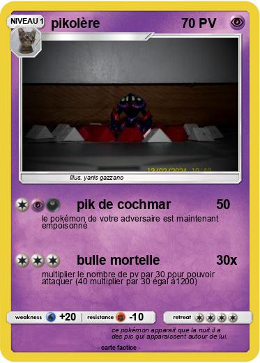 Pokemon pikolère