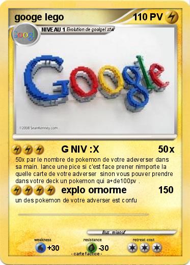 Pokemon googe lego