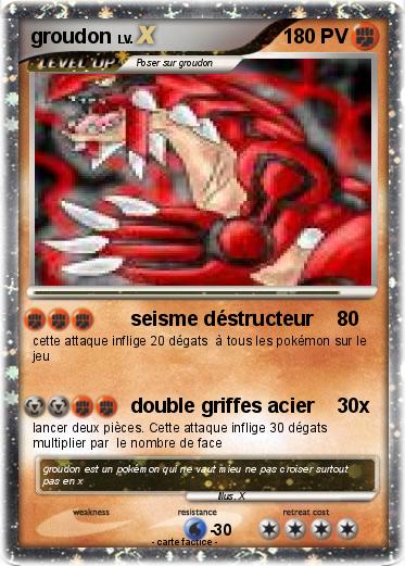 Pokemon groudon
