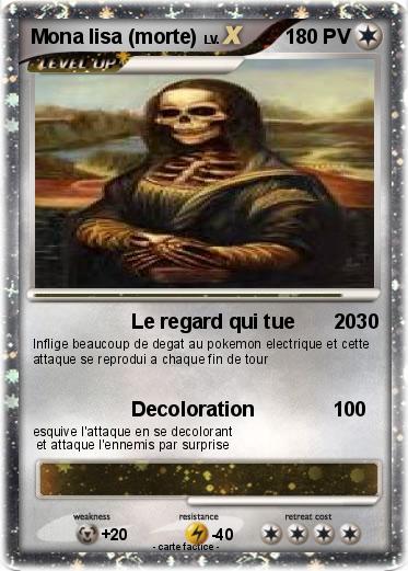 Pokemon Mona lisa (morte)