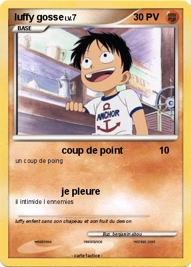 Pokemon luffy gosse
