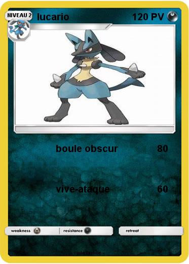 Pokemon lucario