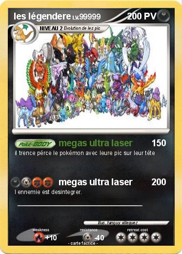 Pokemon les légendere