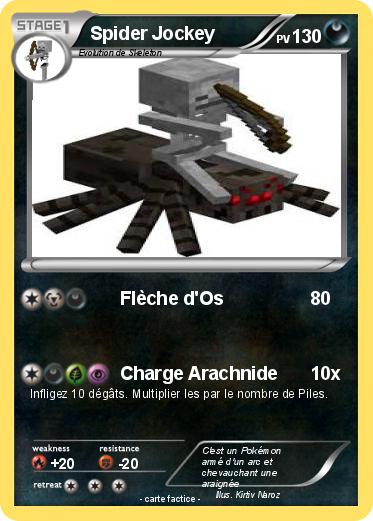 Pokemon Spider Jockey