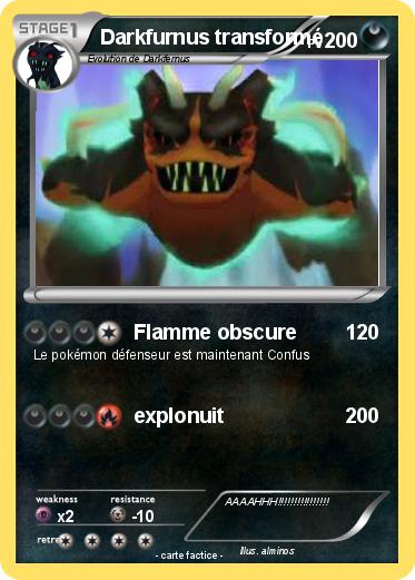 Pokemon Darkfurnus transformé