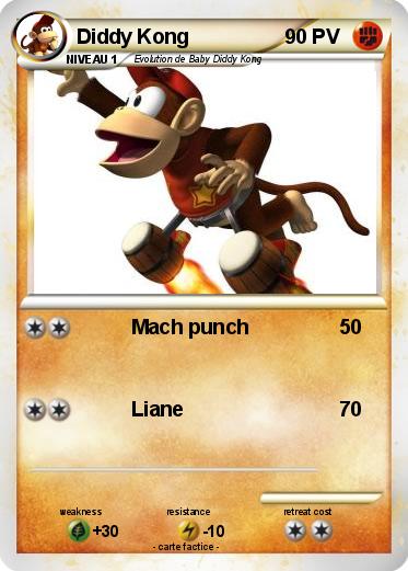 Pokemon Diddy Kong