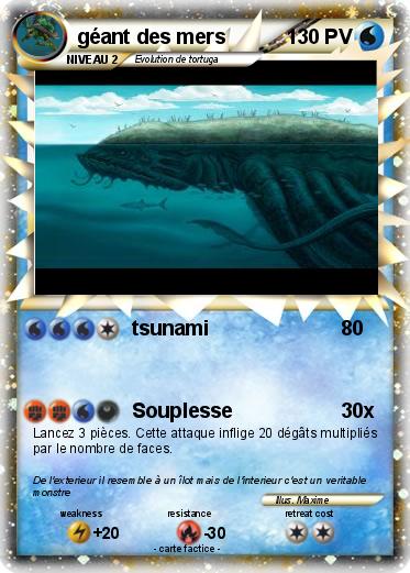 Pokemon géant des mers