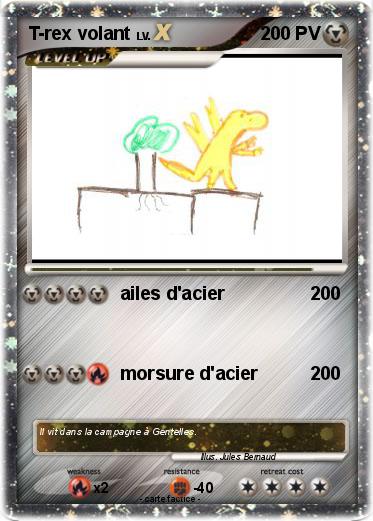 Pokemon T-rex volant