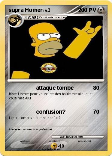 Pokemon supra Homer