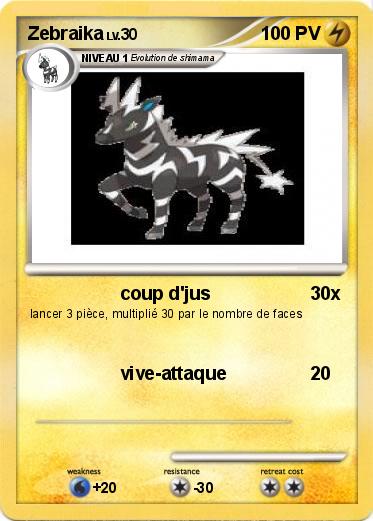 Pokemon Zebraika