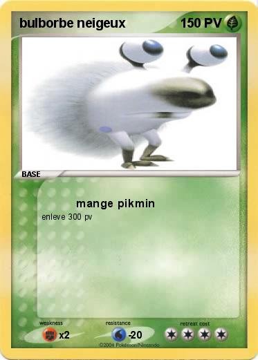 Pokemon bulborbe neigeux