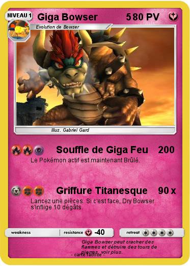 Pokemon Giga Bowser           5