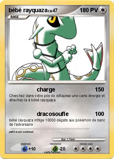 Pokemon bébé rayquaza