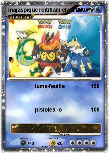 Pokemon majaspique roitiflam clamiral