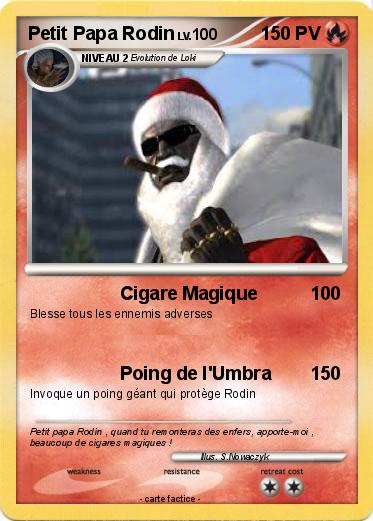 Pokemon Petit Papa Rodin