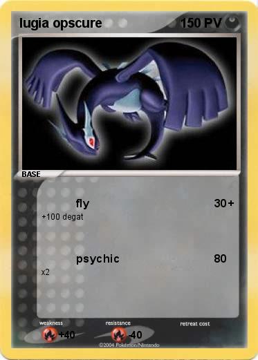 Pokemon lugia opscure