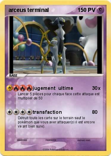 Pokemon arceus terminal