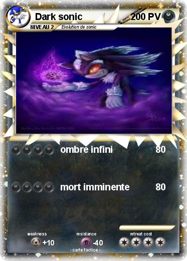 Pokemon Dark sonic