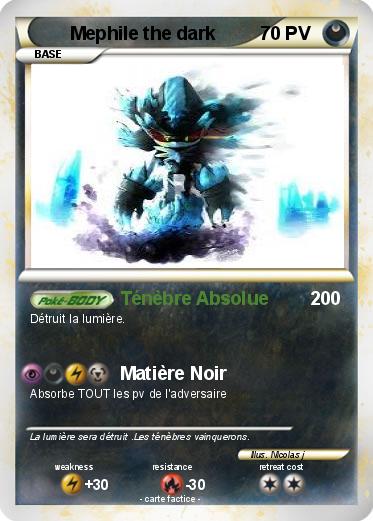 Pokemon Mephile the dark