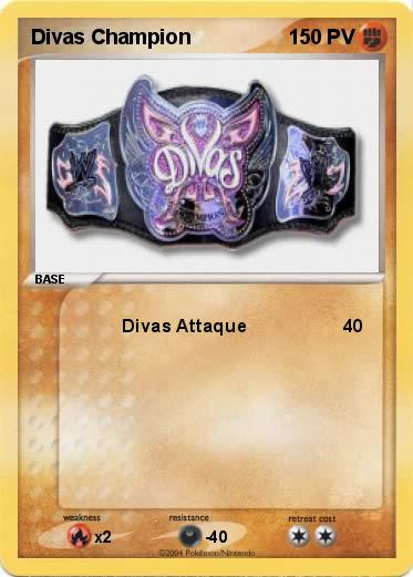 Pokemon Divas Champion
