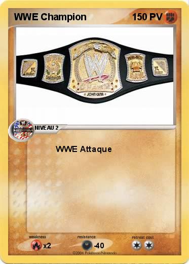 Pokemon WWE Champion