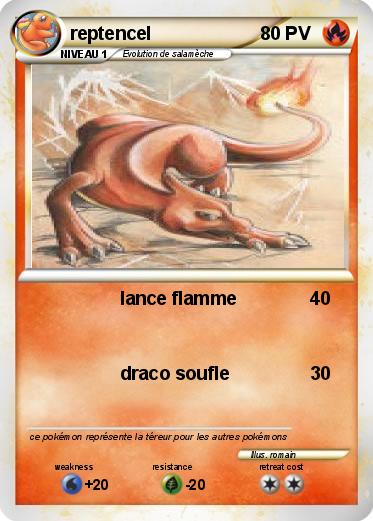 Pokemon reptencel