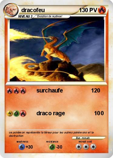 Pokemon dracofeu