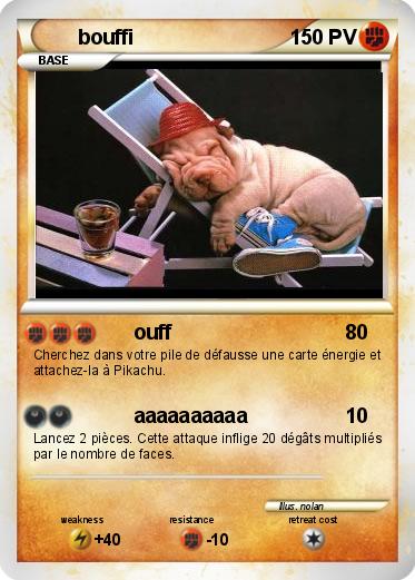 Pokemon bouffi