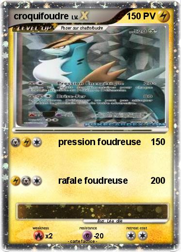 Pokemon croquifoudre