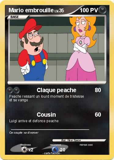 Pokemon Mario embrouille