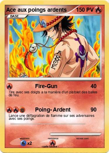 Pokemon Ace aux poings ardents