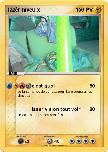 Pokemon lazèr niveu x