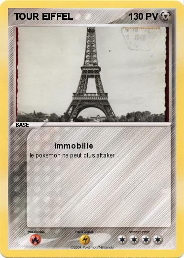 Pokemon TOUR EIFFEL
