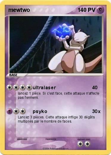 Pokemon mewtwo