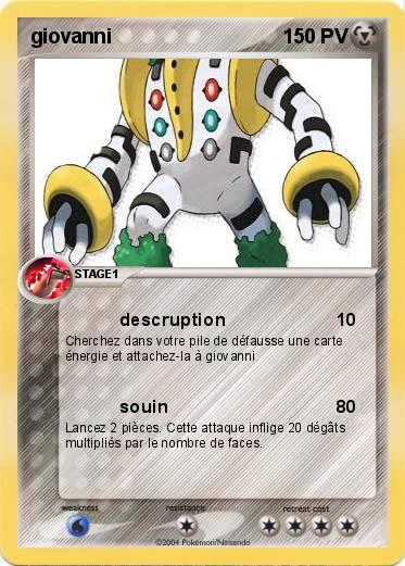 Pokemon giovanni