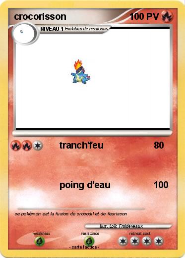 Pokemon crocorisson