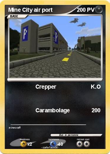 Pokemon Mine City air port