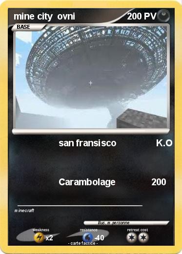 Pokemon mine city  ovni