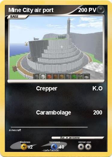 Pokemon Mine City air port